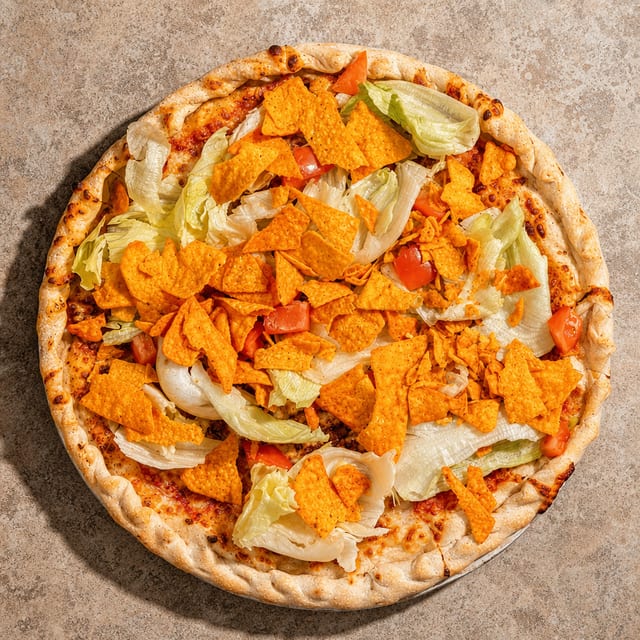 Small Taco Pizza.