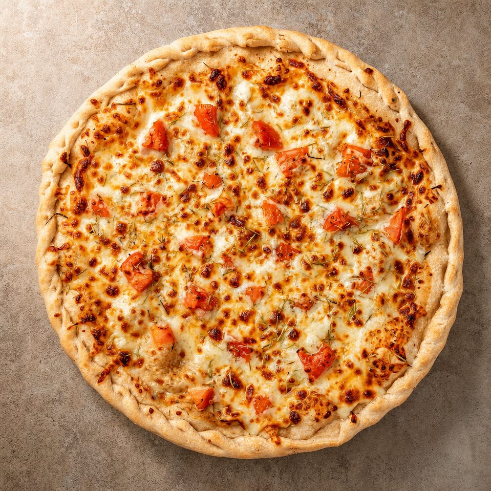 Medium White Pizza.