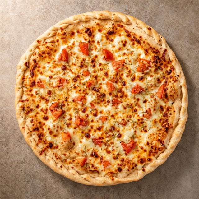 Medium White Pizza.