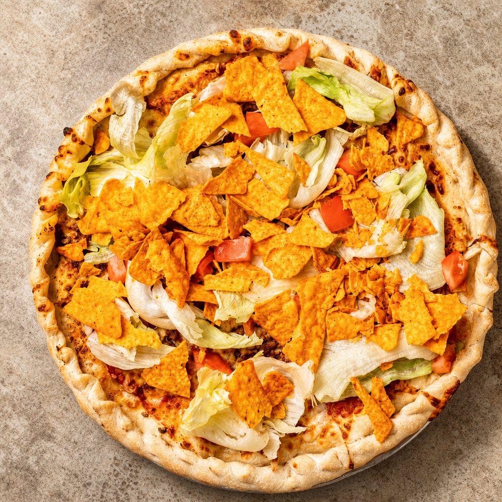 Mini Taco Pizza.