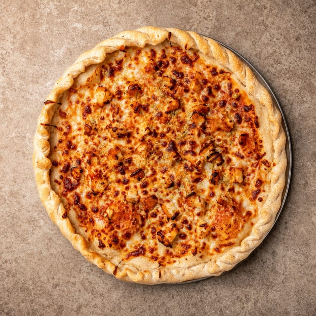 XL Buffalo Chicken Pizza.