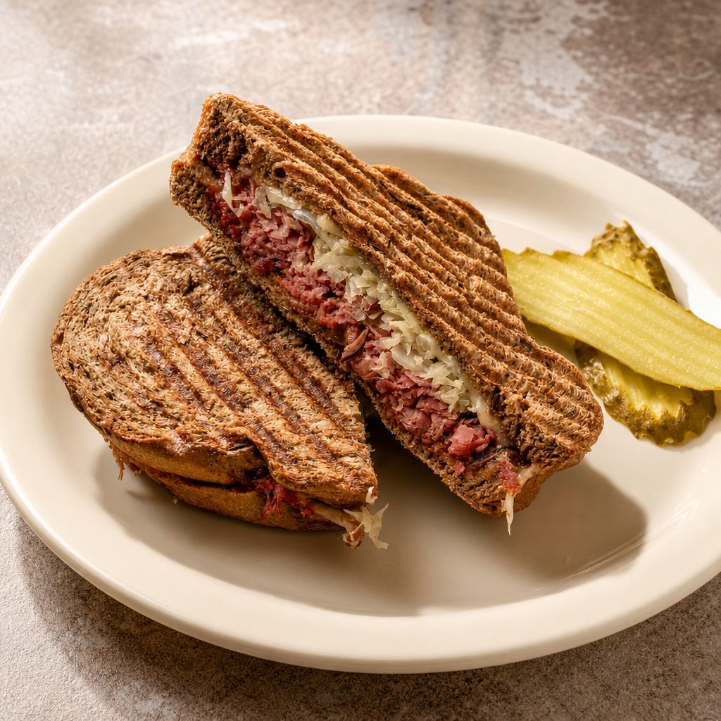 Grilled Reuben Combo.